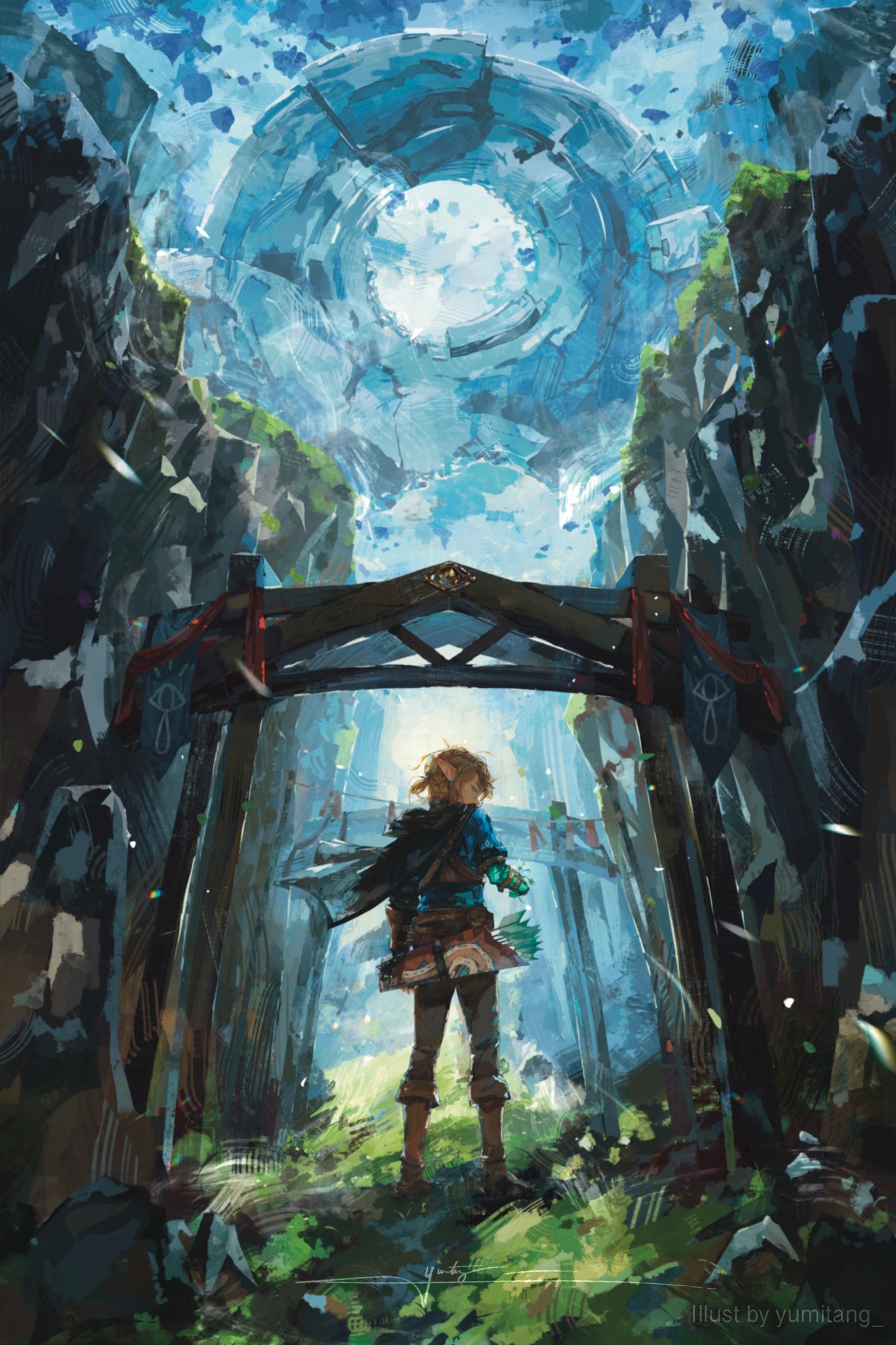 Silent Princess 24"x36" Vinyl Tapestry