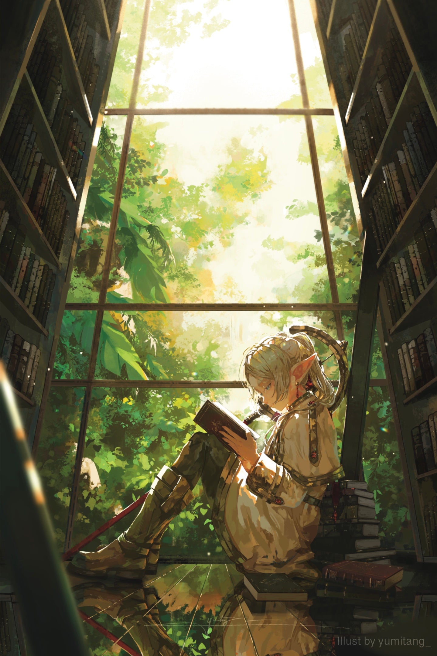 Library 24"x36" Vinyl Tapestry