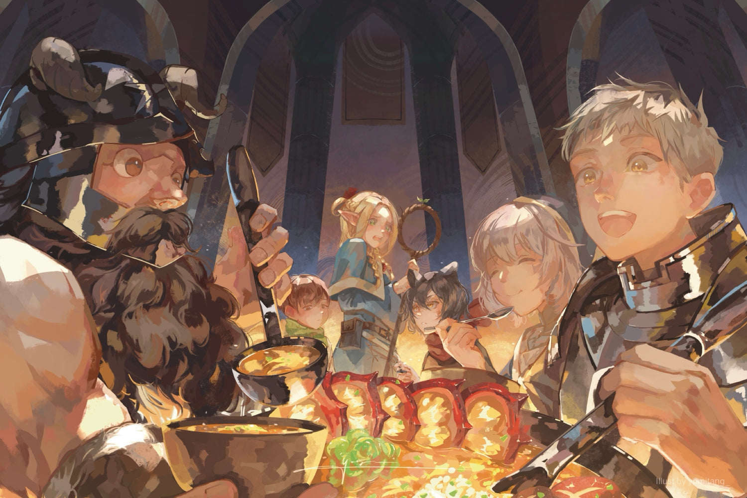 Hot Pot 24"x36" Vinyl Tapestry