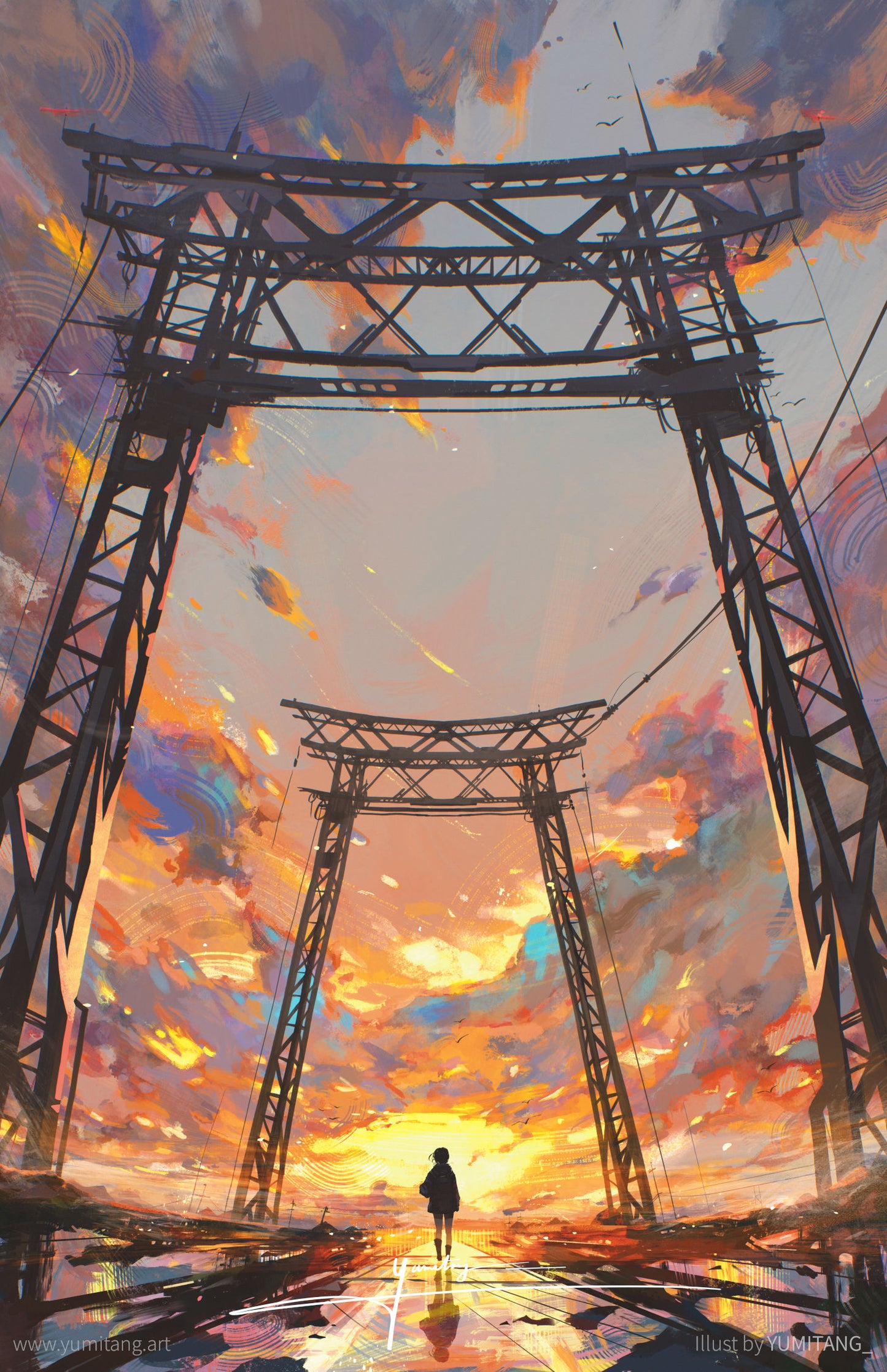 Bridge 11"x17" Print