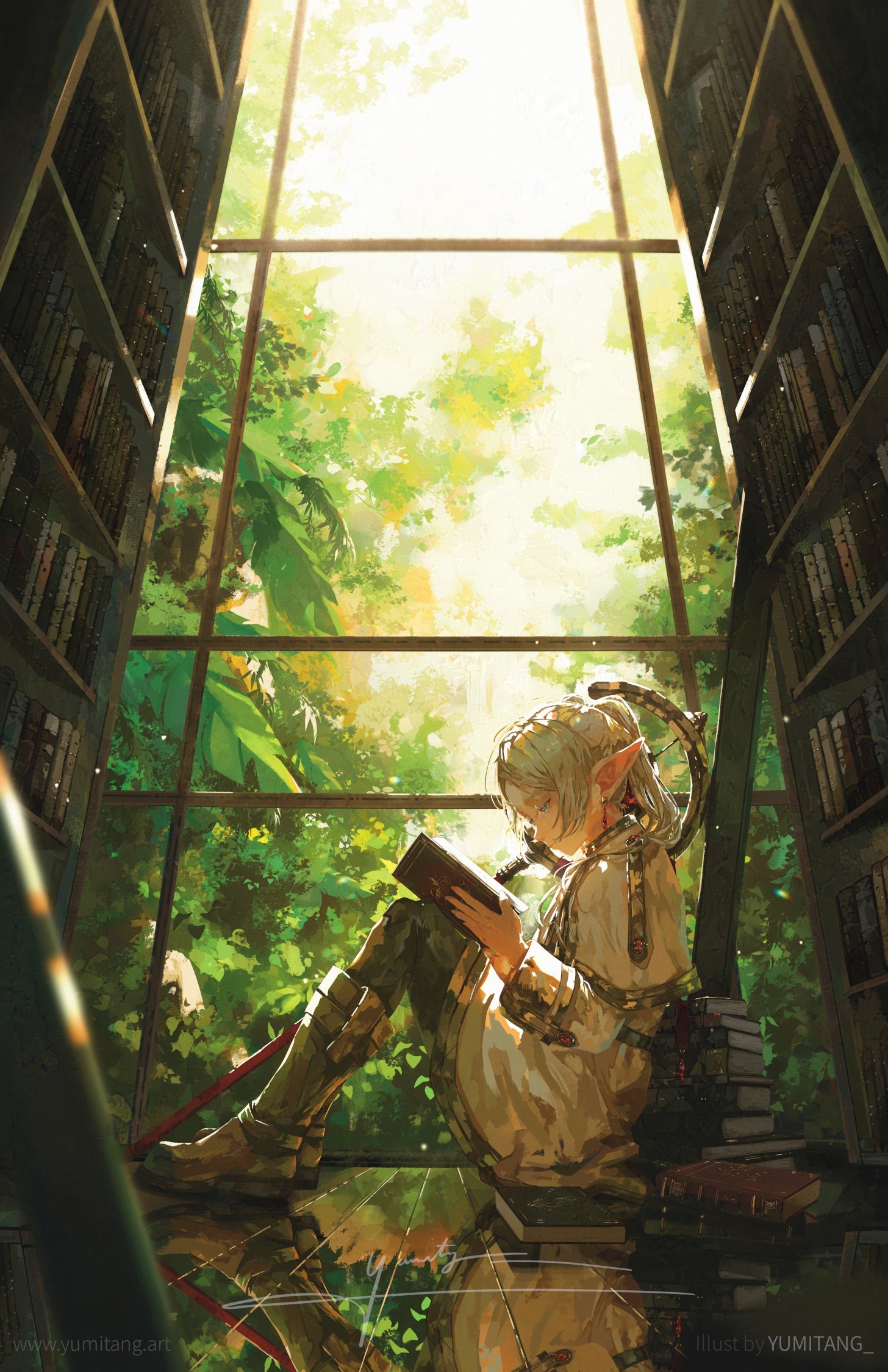 Library 11"x17" Print